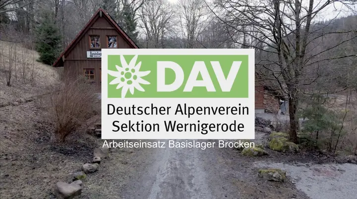 Arbeitseinsatz im Basislager Brocken | © DAV-WR